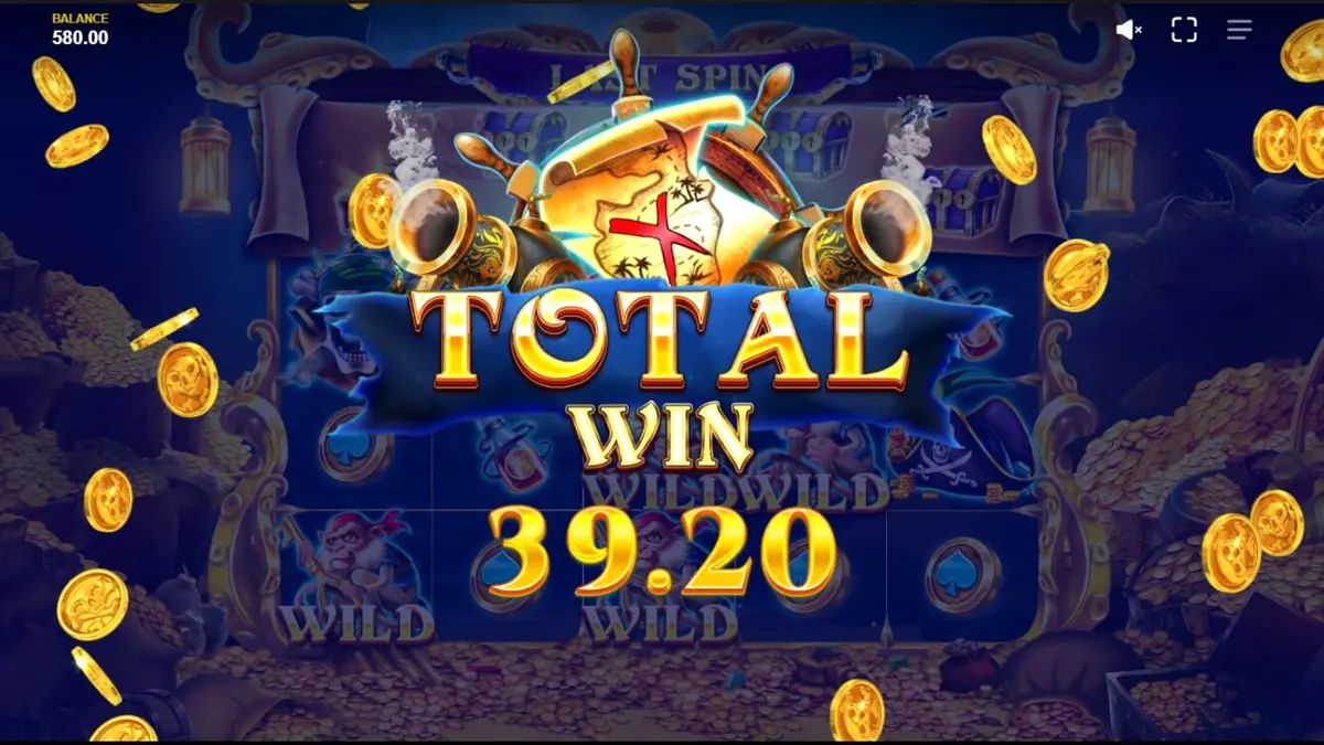 Tampilan visual slot Pirates’ Plenty: Treasures of the Seas dengan tema bajak laut